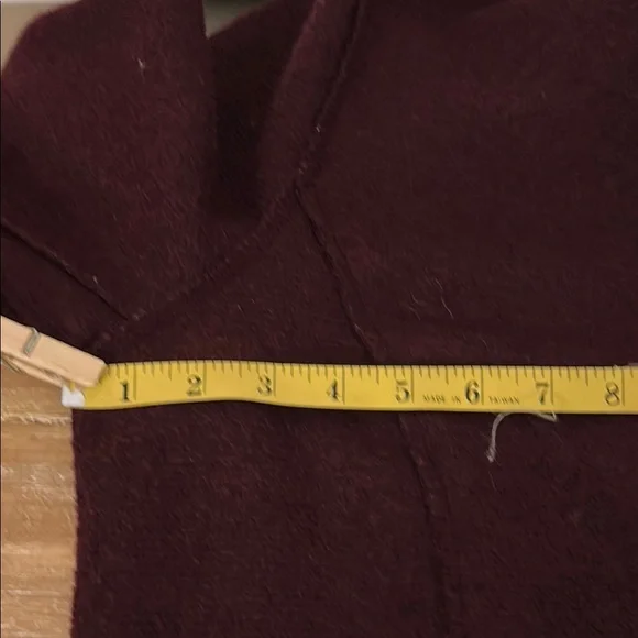 Chico’s Elegant Purple Coat with Pockets - Picture 10 of 12